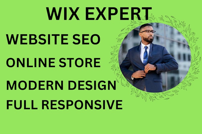 Gig Preview - Wix website design, redesign, ecommerce