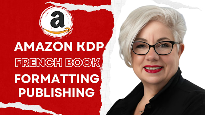 Gig Preview - Do french book formatting for amazon kdp book publishing kindle self publishing