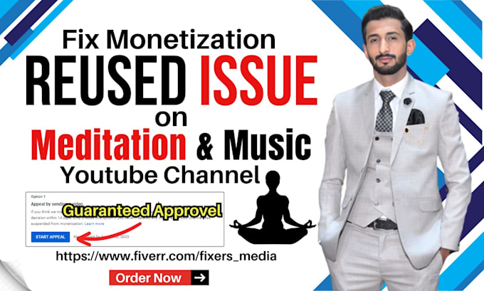 Gig Preview - Fix monetization suspention or reused content on meditation and music channel