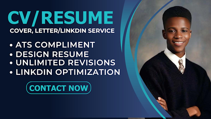 Gig Preview - Offer executive resume writing service with ats resume