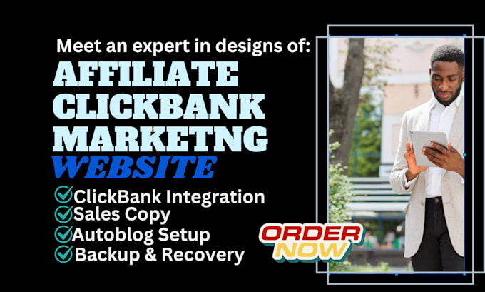 Gig Preview - Design best autopilot amazon clickbank affiliate marketing with autoblog