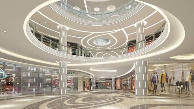 Bestseller - create 3d shopping complex, supermarket, store interior