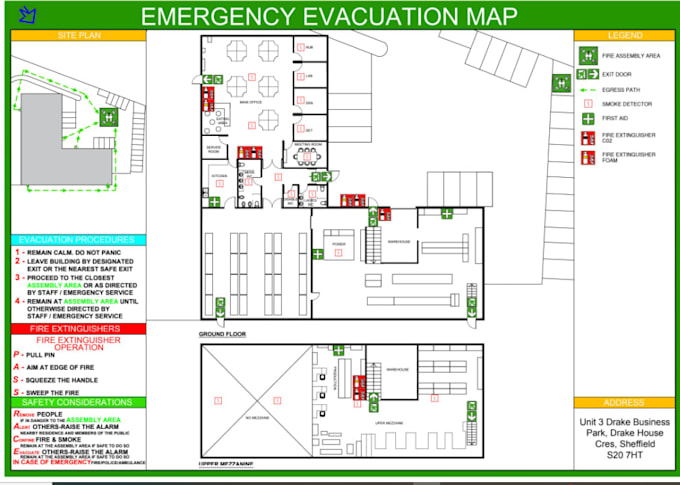 Gig Preview - Draw fire safety, fire alarm system or sprinkler system, electrical engineering