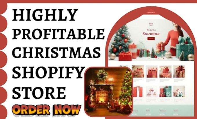 Bestseller - design christmas shopify black friday halloween store christmas gift website