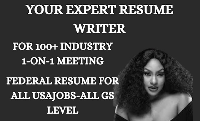 Gig Preview - Deliver federal resume cover letter usajobs resume ats resume writing