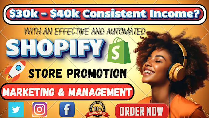 Bestseller - boost shopify sales, shopify dropshipping marketing with shopify store promotion