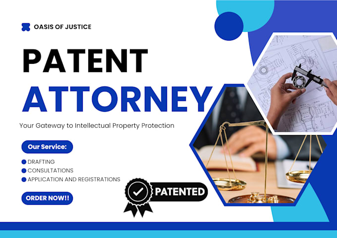 Gig Preview - Write and file your patent application as your licensed lawyer, provisional