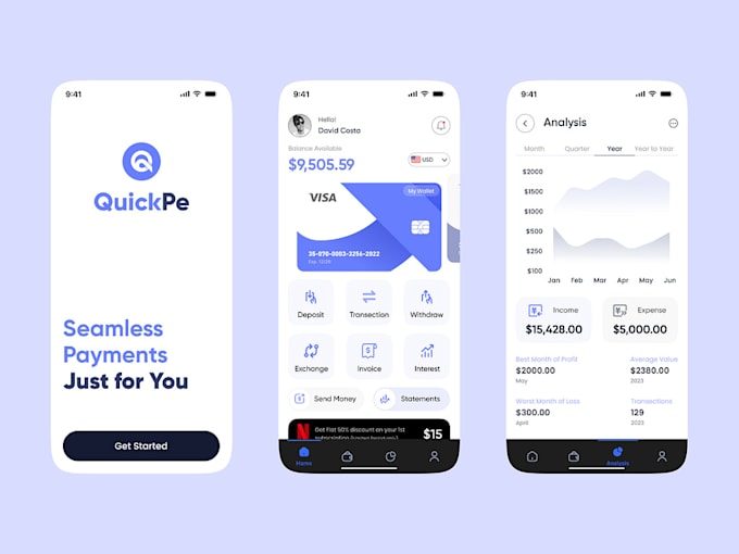 Gig Preview - Develop fintech app, payment app, crypto wallet app