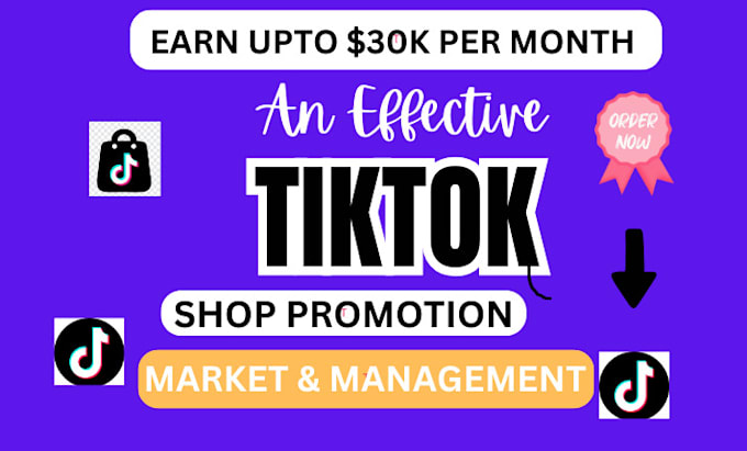 Gig Preview - Boost your sales with tiktok shop video, setup and influencer management