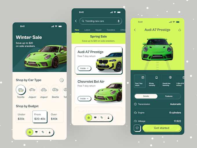 Gig Preview - Develop car marketplace app, car dealership app, car listing app, car rental app