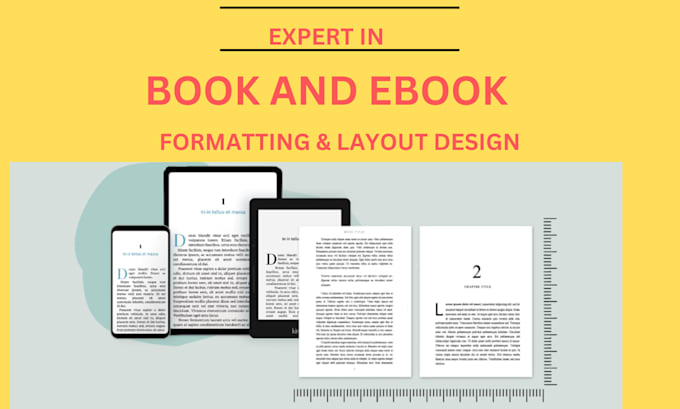 Gig Preview - Do book formatting and layout design for print and ebooks