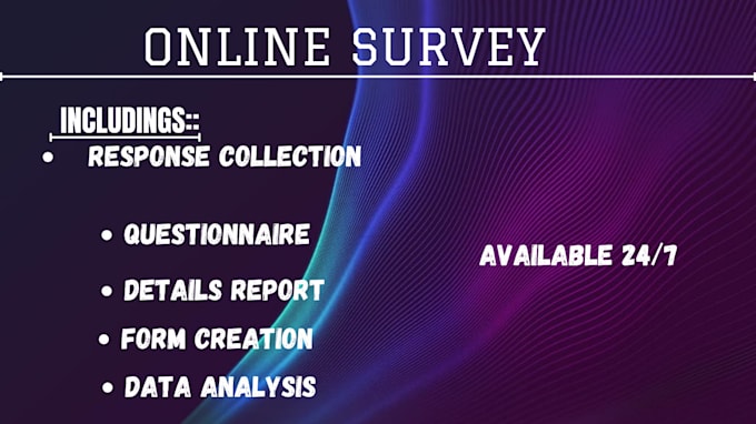 Gig Preview - Set survey questions for your online store