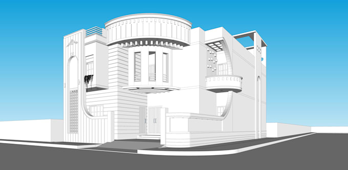 Gig Preview - Do 3d model, exterior, interior design, and rendering via sketchup and lumion