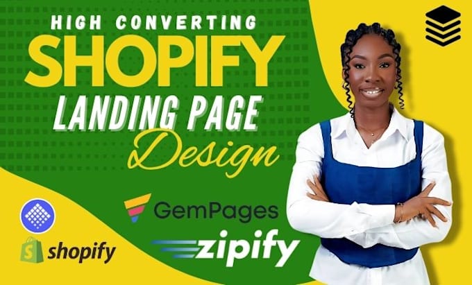 Gig Preview - Build shopify website with gempages, shogun, zipify, pagefly