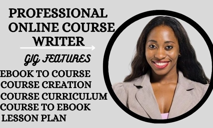 Gig Preview - Create in depth online course content kajabi course creation  ebook ghostwriter