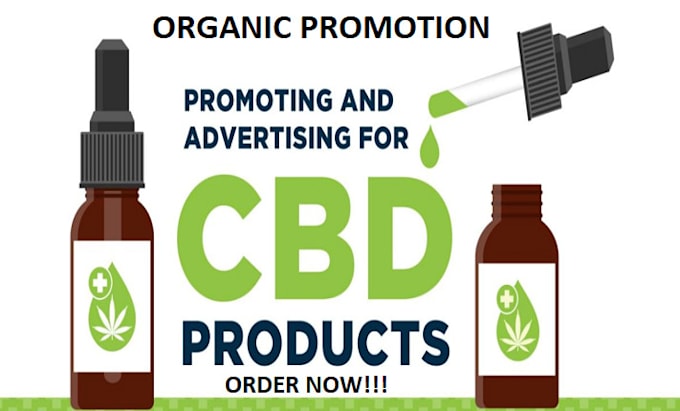 Gig Preview - Promote and advertise your cbd product, hemp oil, cannabis, marijuana