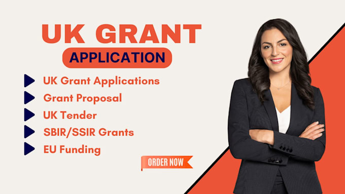 Gig Preview - Do uk, eu, uae grants research and application, apply uk sbir grant funding