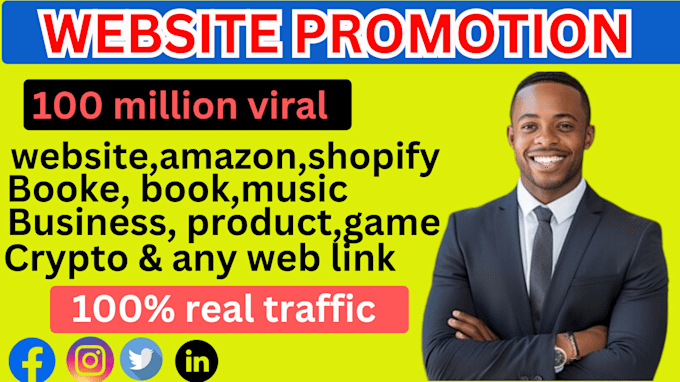 Gig Preview - Promote affiliate marketing, do sales funnel click bank amazon website