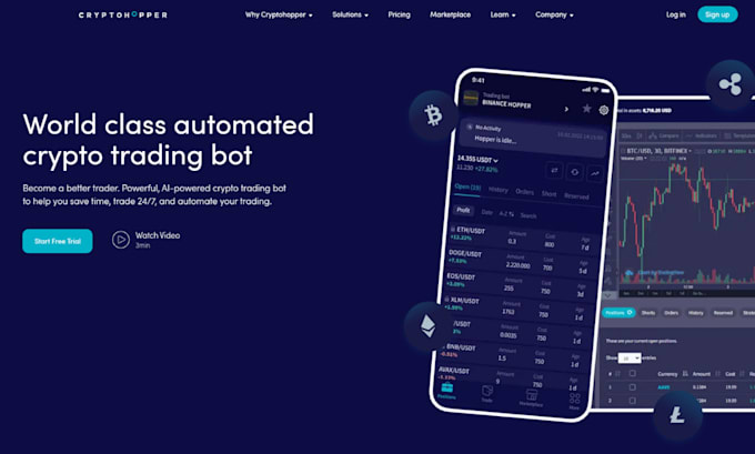 Gig Preview - Develop mmt trading bot, crypto trading bot, gunbot, webhook bot, dex mmt bot