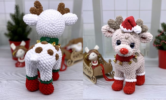 Gig Preview - Write christmas crochet pattern toys for your etsy store