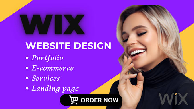 Gig Preview - Wix website redesign wix website design wix website redesign wix seo