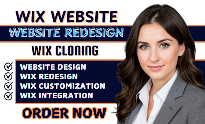 Gig Preview - Clone, redesign, wix website, wix studio website, wix website redesign