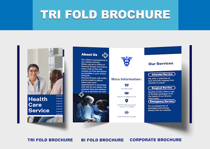 Gig Preview - Design corporate brochure, trifold, bifold, booklet and catalogue