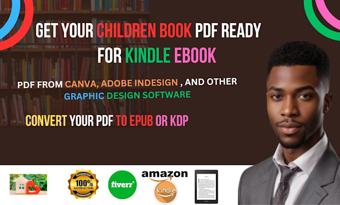 Gig Preview - Convert your children book PDF for kindle ebook