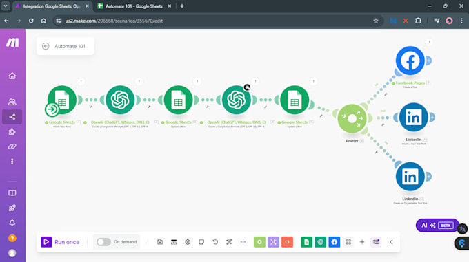 Gig Preview - Automate content creation and posting to social facebook pages