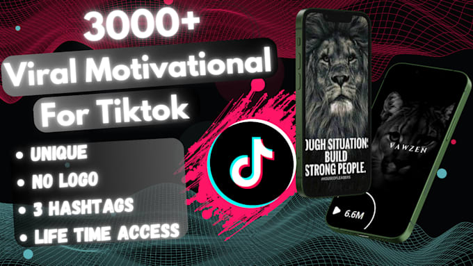 Gig Preview - Create viral motivational reels instagram and tiktok videos