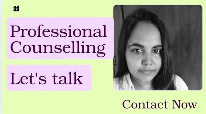 Gig Preview - Do professional counseling for any issues