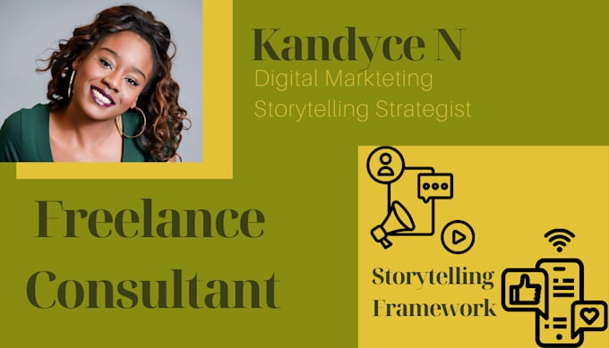 Gig Preview - Create storytelling framework for your marketing strategy