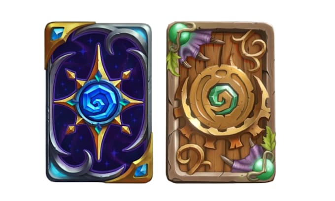 Gig Preview - 2d card game card game design card game art hearthstone board game design