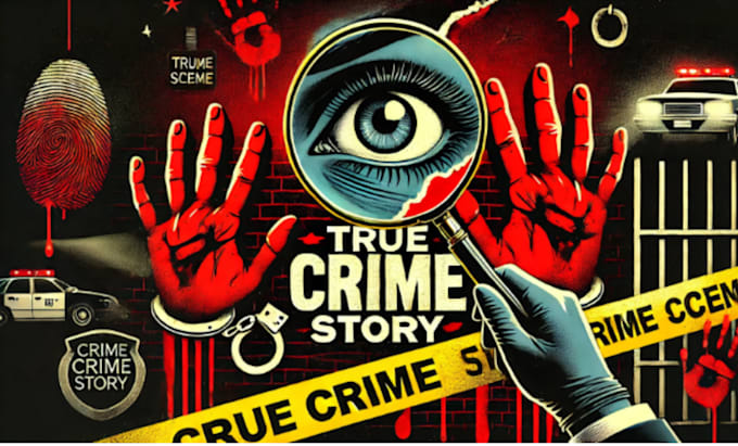 Gig Preview - Write true crime script podcast script true crime story, youtube script writing