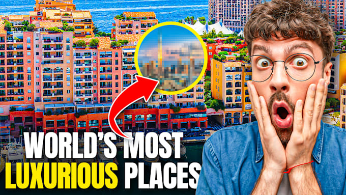 Gig Preview - Engaging travel thumbnails for youtube vlogs