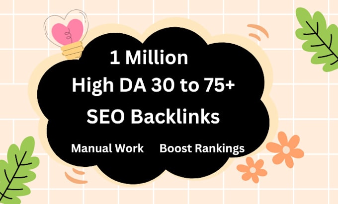 Gig Preview - Boost your rankings with high quality SEO backlinks