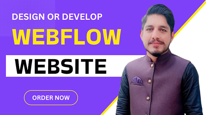 Gig Preview - Develop high converting webflow landing page and responsive webflow design