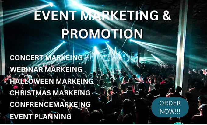 Gig Preview - Do event marketing, promotion, christmas sales, halloween sales