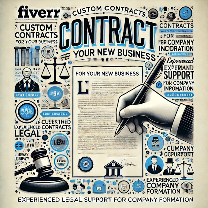 Gig Preview - Draft professional contracts for incorporating your company