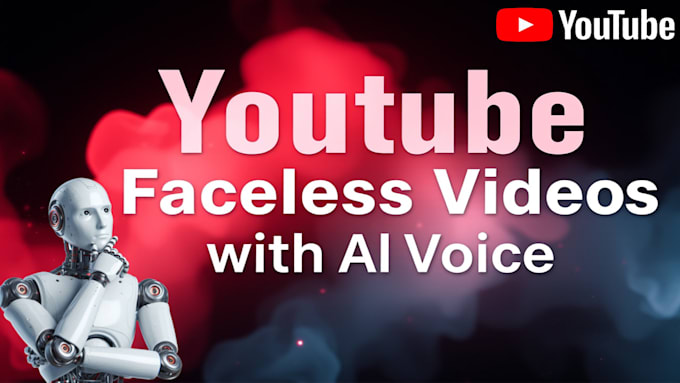 Gig Preview - Create a faceless youtube video with ai voice and animation