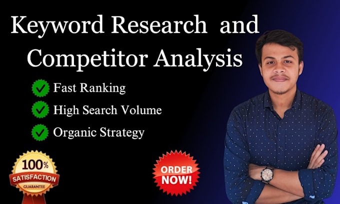 Gig Preview - Do SEO keyword research and competitor analysis