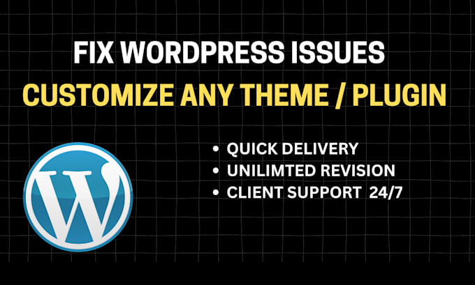 Gig Preview - Fix wordpress issues, errors, bugs, css, provide wp help