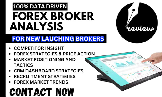 Bestseller - conduct a competitor analysis and research for ne forex broker crypto brokerage