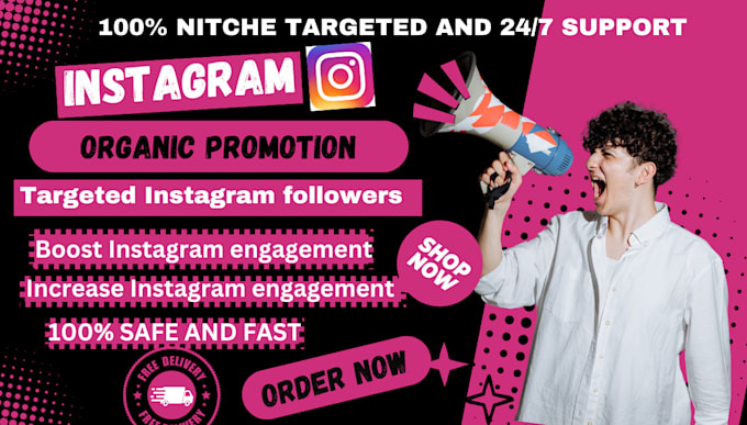 Bestseller - do organic instagram promotion, superfast growth  and marketing, monetization