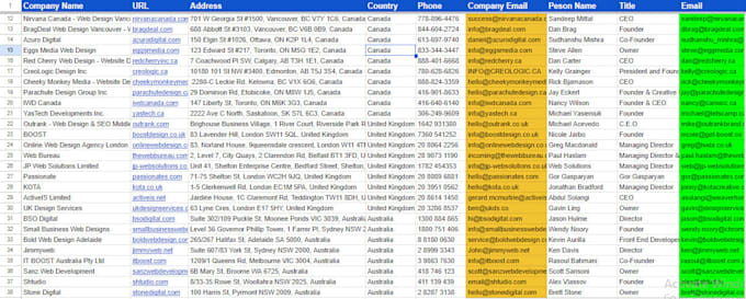 Gig Preview - Do perfect data entry, web research, copy paste and finding emails or linkedin