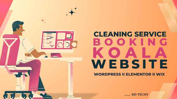 Bestseller - build booking koala cleaning service website with full booking functionality