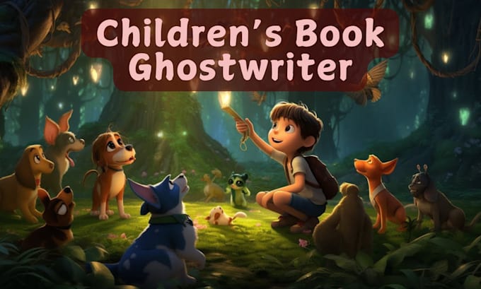 Gig Preview - Children story book writer, kids story, children book writing, ebook