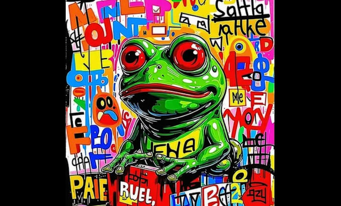 Gig Preview - Make 2d animated GIF, animated video, pepe style crypto meme