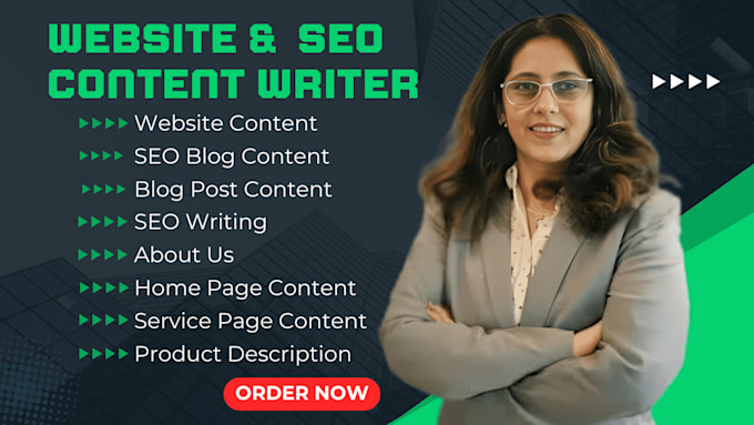 Gig Preview - Writer your seo blog content writer and website content writer, copywriting