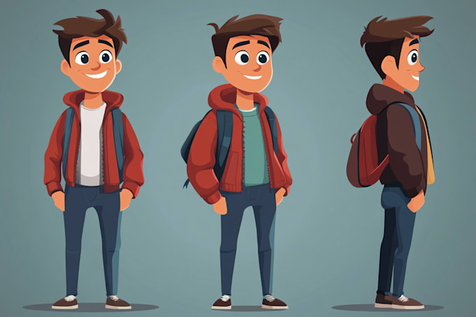 Gig Preview - Create cartoon character or avatar in vectors